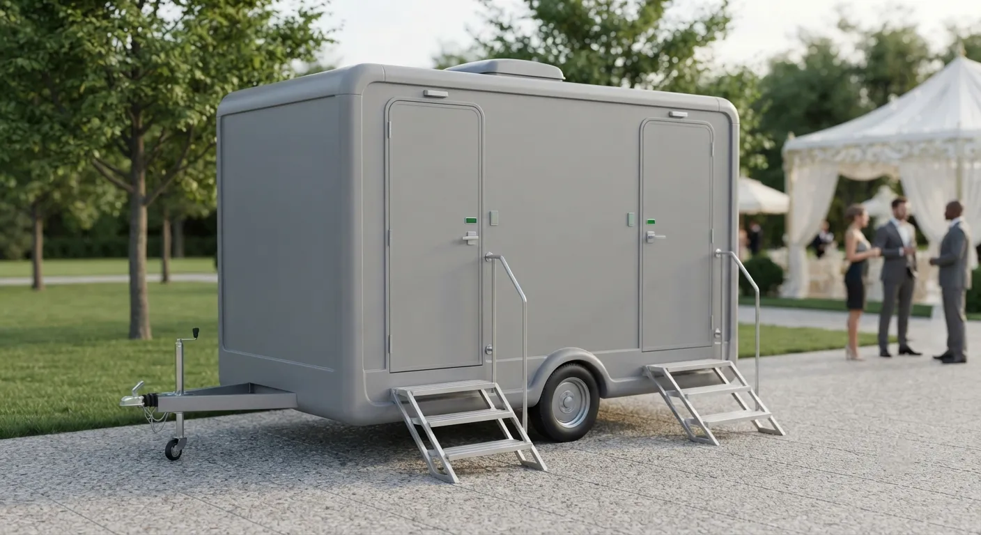 2 Stall Restroom Trailer in Santa Rosa, CA