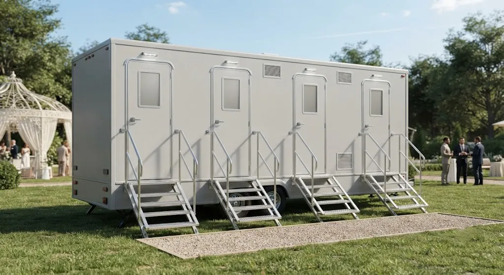 4 Stall Restroom Trailer in Santa Rosa, CA