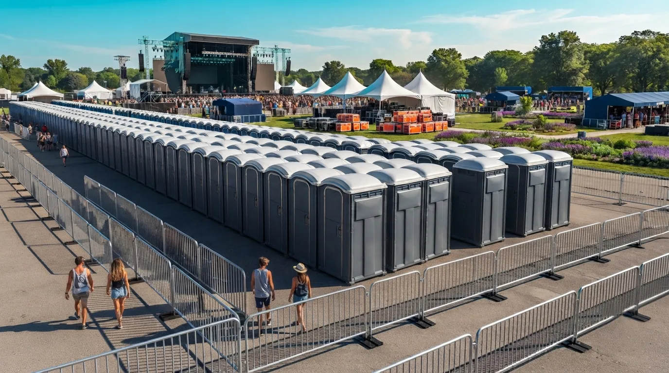 Festival Restroom Rental in Santa Rosa, CA