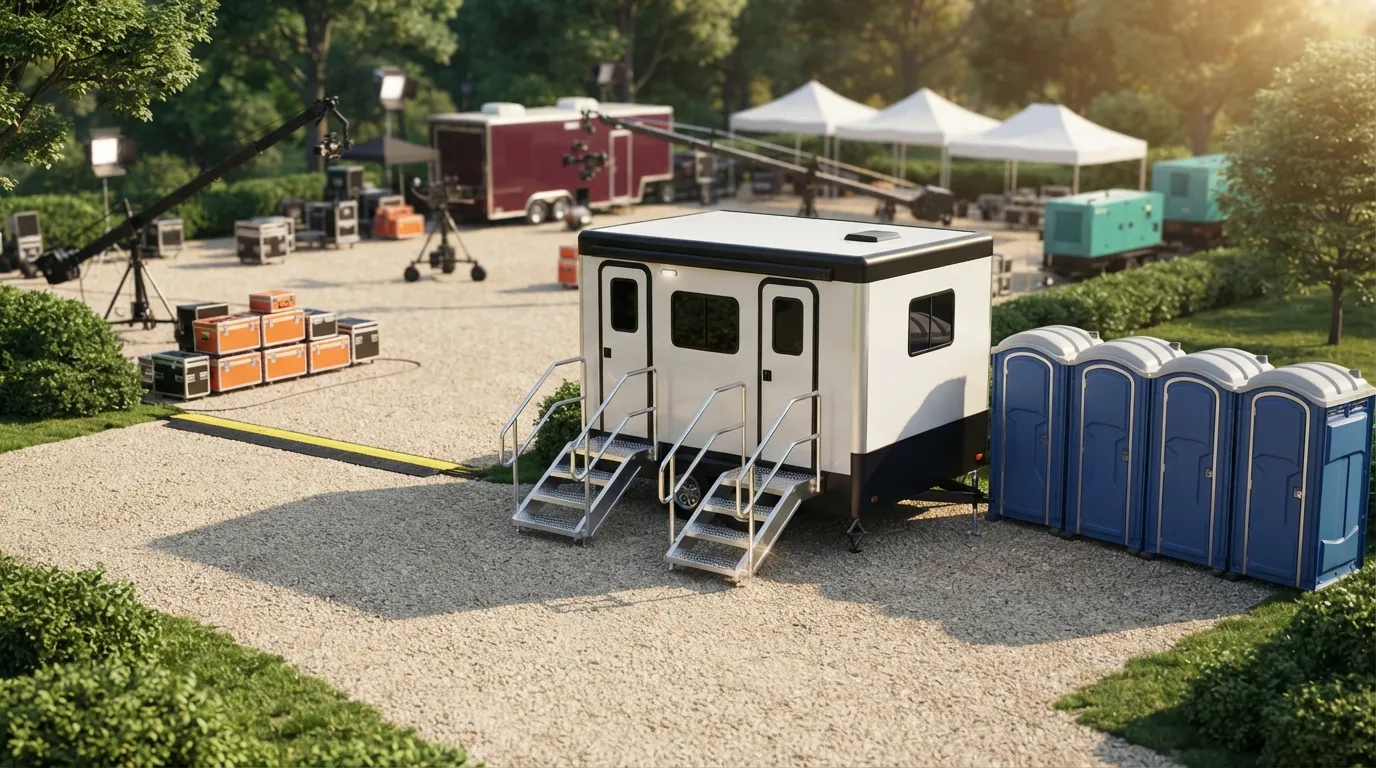 Film Set Restroom Rental in Santa Rosa, CA